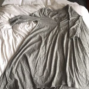 Free people heather grey tunic!